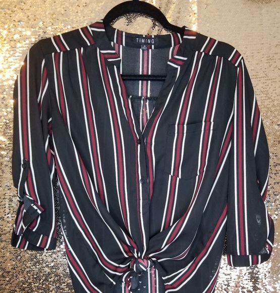 Striped blouse - Picture 2 of 3